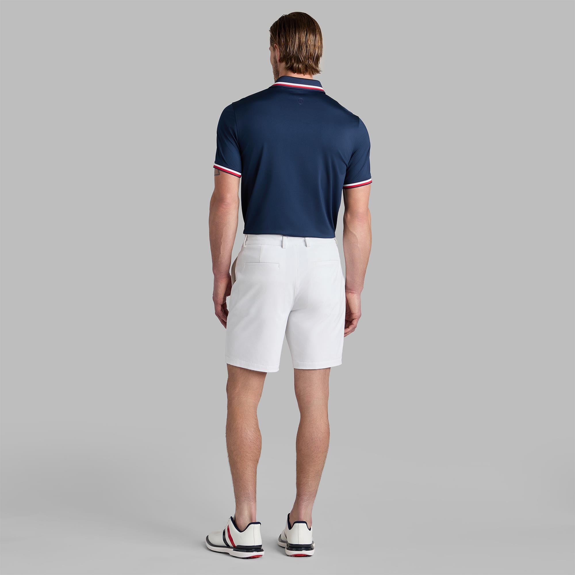 G/FORE G-TAB Essential Tech Jersey Banded Mens Polo Shirt Twilight